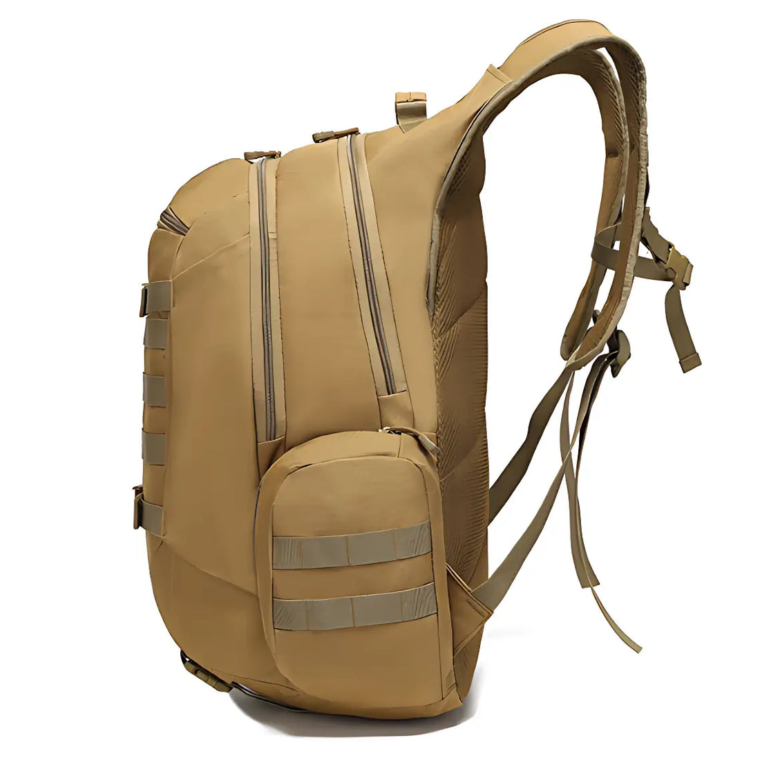 Tan tactical backpack