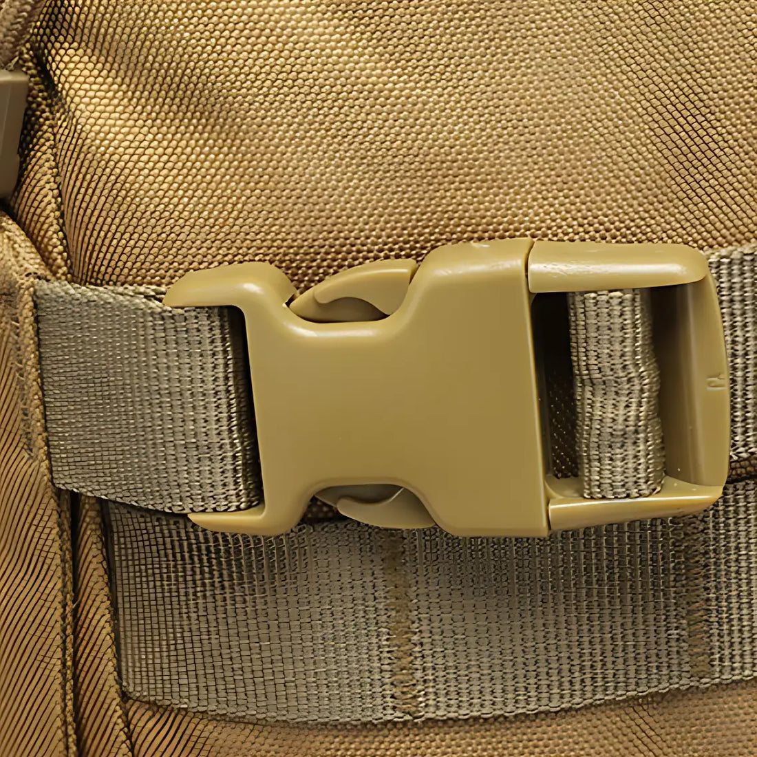 Tan tactical backpack