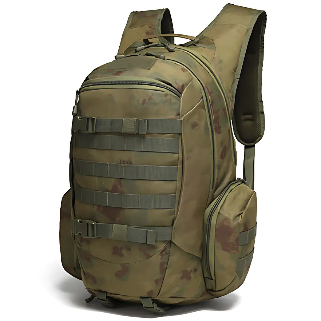 Tan tactical backpack