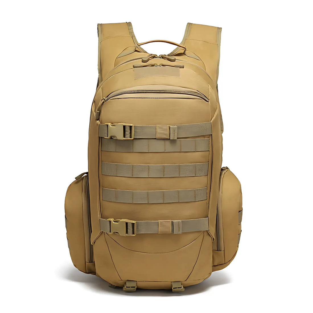 Tan tactical backpack