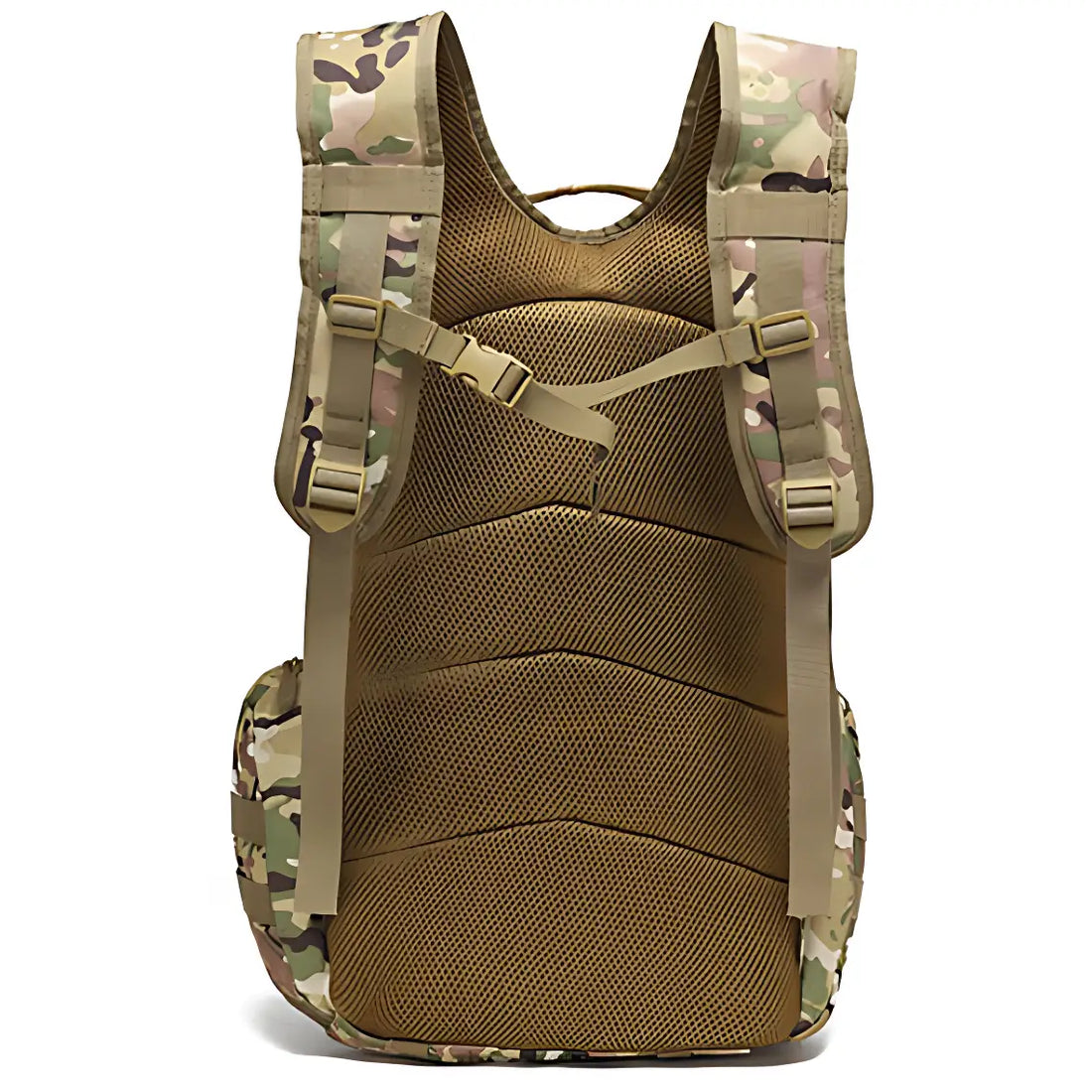 Tan tactical backpack