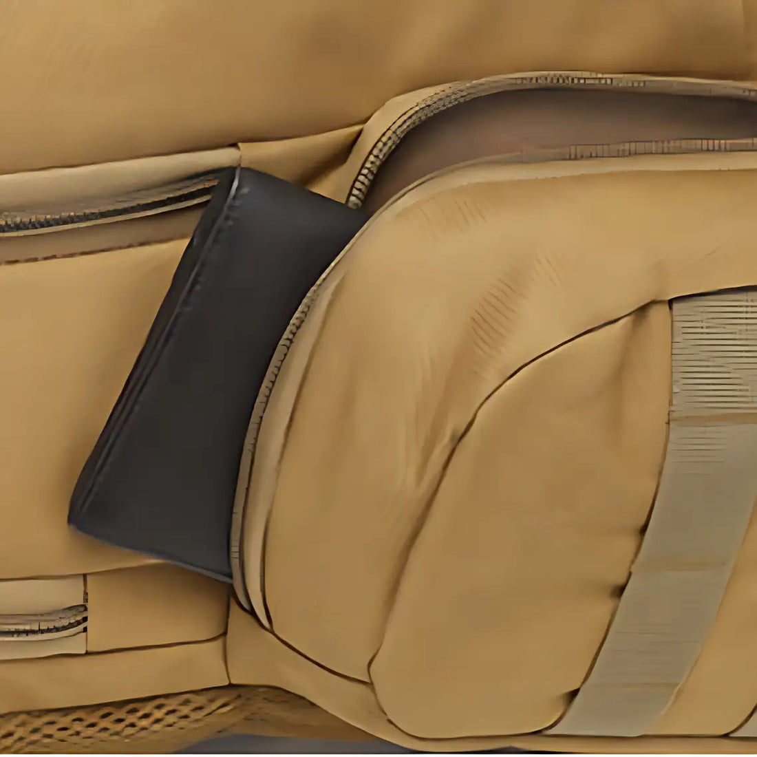 Tan tactical backpack