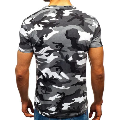 Army Camo T Shirt Mens