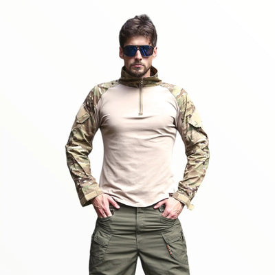 Army Camo T Shirts Long Sleeve