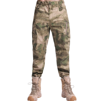 Army camouflage trousers