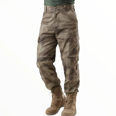 Army cargo camo combat military trousers