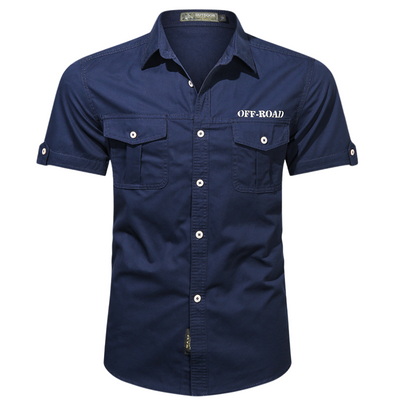 Army cargo short sleeve shirt