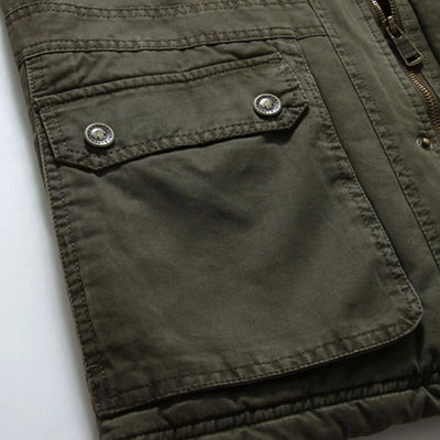 Army Green Jacket Hooded Parka