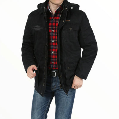 Army Green Jacket Hooded Parka