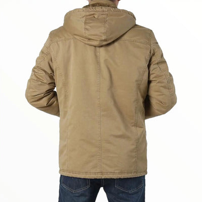 Army Green Jacket Hooded Parka
