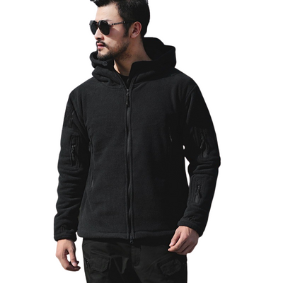 Army jacket velcro fleece