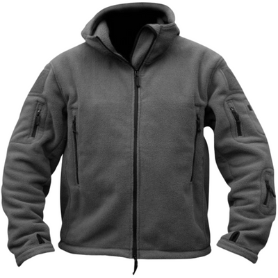 Army jacket velcro fleece