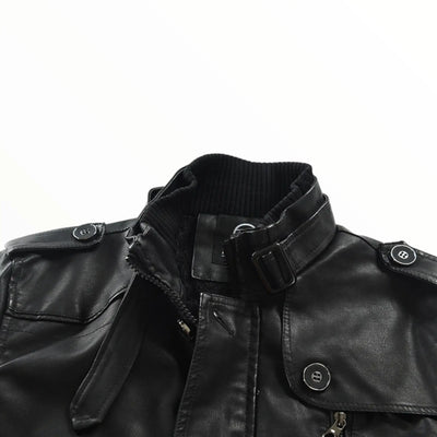 Army Leather Jacket