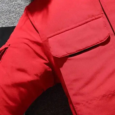 Army Parka with Faux Fur Hood