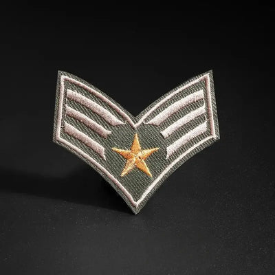 Army rank velcro patches