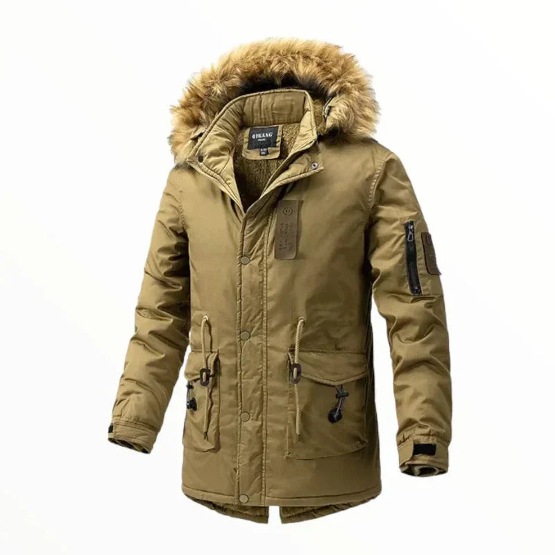 Army Style Parka Coat