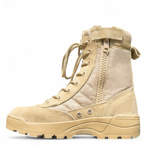 Military desert boots
