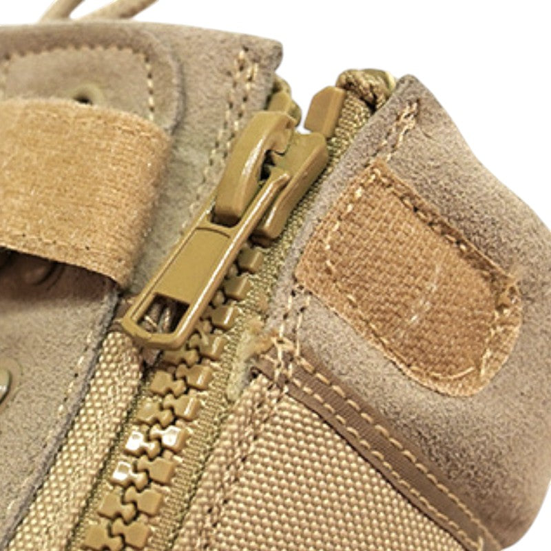 Military desert boots