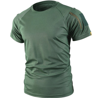 Army T-shirt with velcro