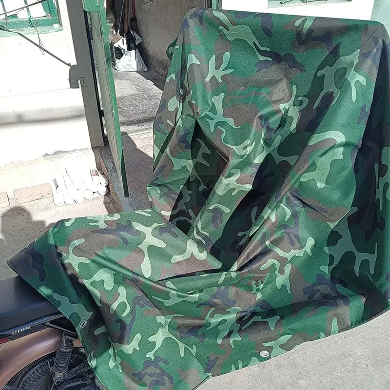 Camouflage tarp