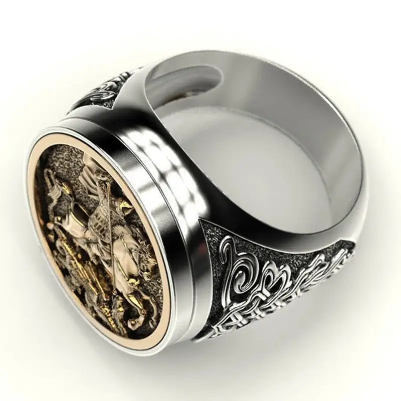St george signet ring
