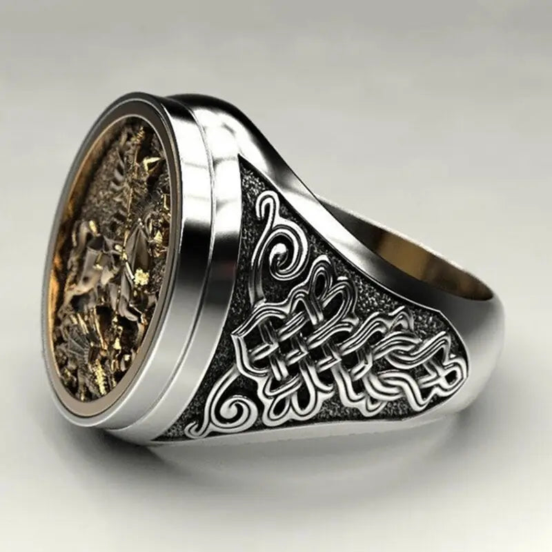 St george signet ring