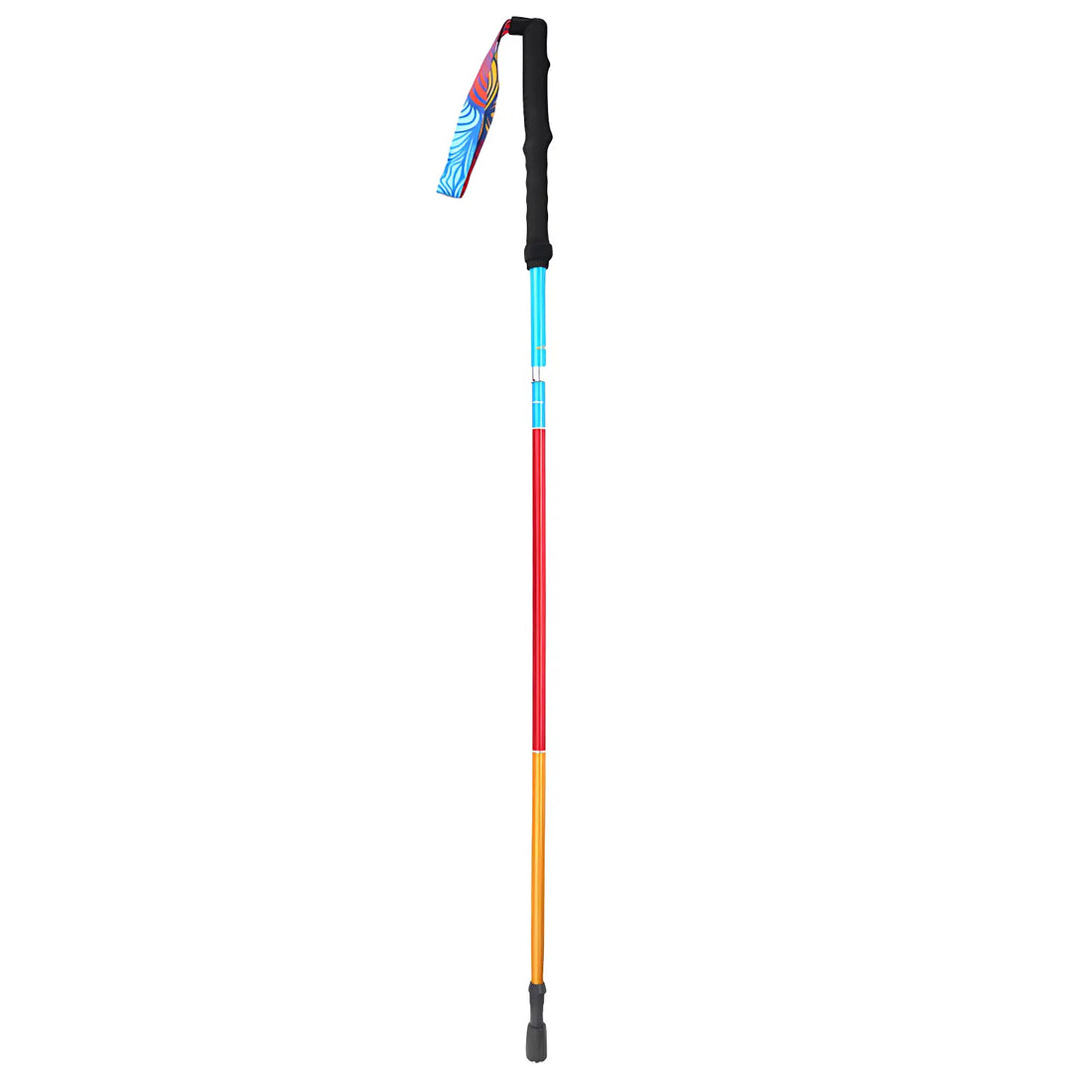 Foldable hiking stick
