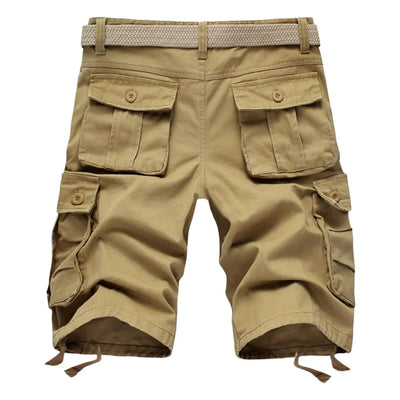 Belted Cargo Shorts Mens