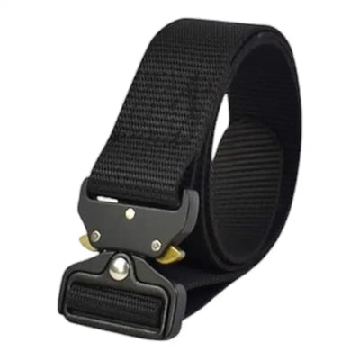 Black tactical belt