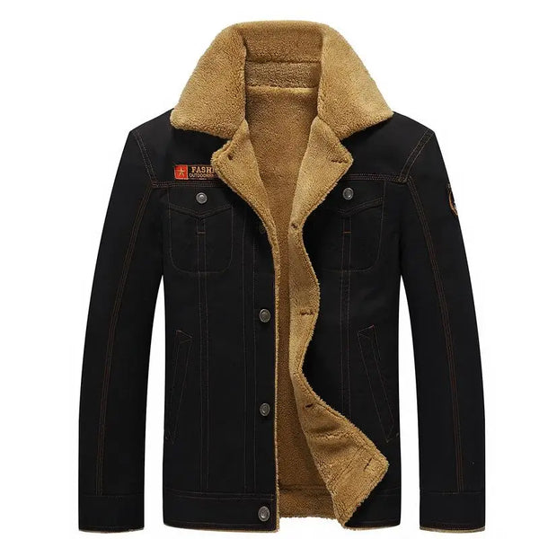 Mens fleece lined jacket