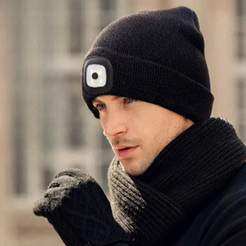 LED beanie