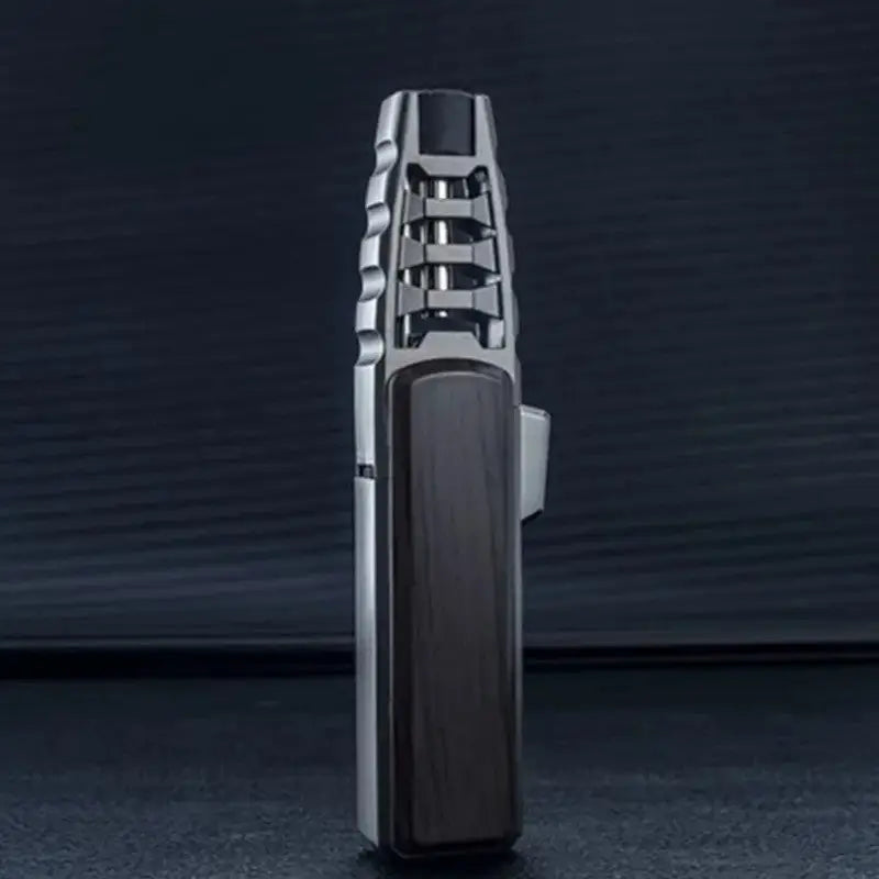 Refillable butane torch lighter