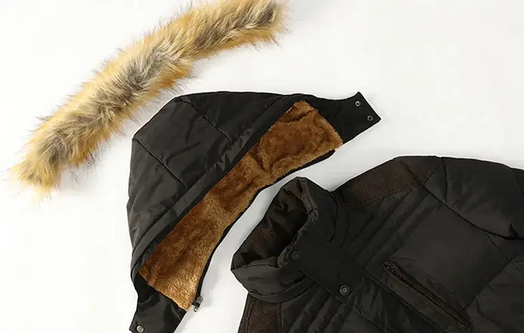 Parka coat for men