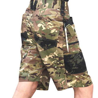 British camo shorts