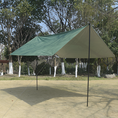 Bushcraft tarp camping