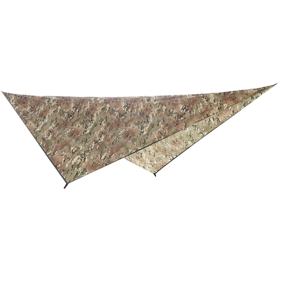 Camo camping tarp