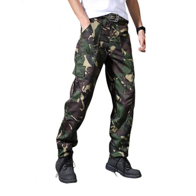 Camo cargo pants men