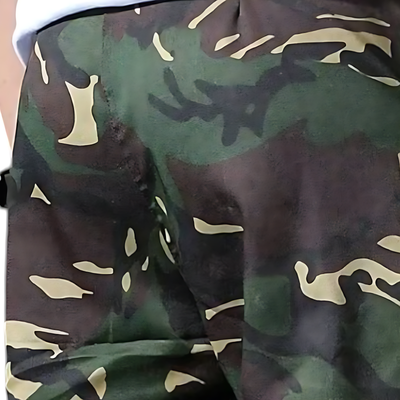 Camo cargo pants men