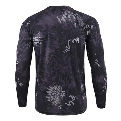 Camo long sleeve base layer t shirt