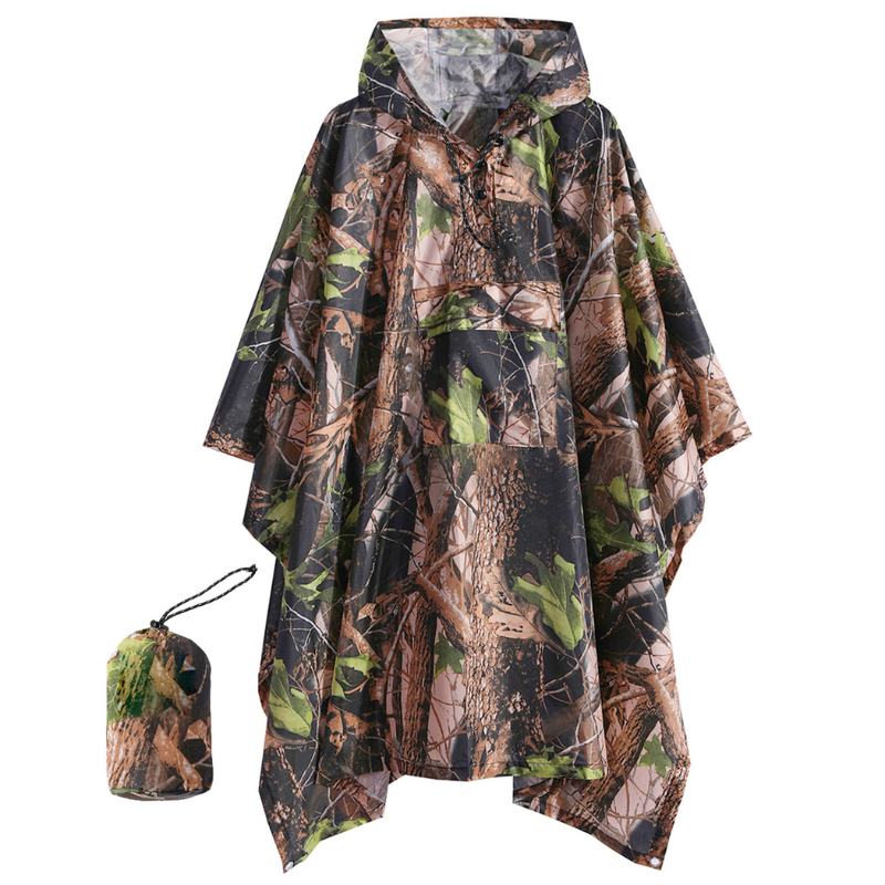 camo ponchos waterproof