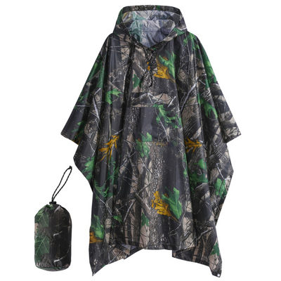camo ponchos waterproof