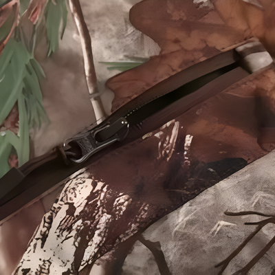 Camo softshell jacket