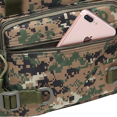 Camouflage military backpack