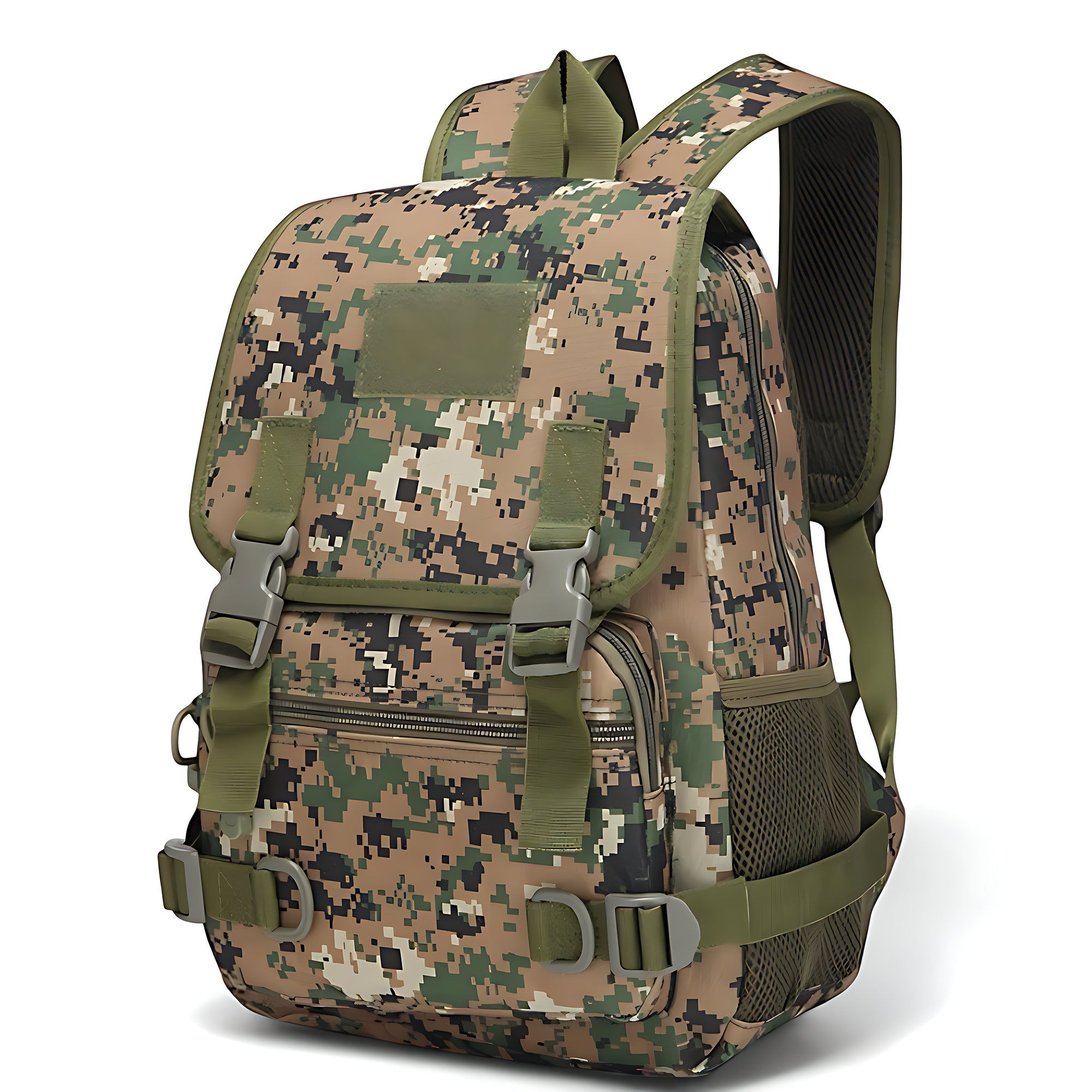 Camouflage military backpack