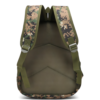 Camouflage military backpack