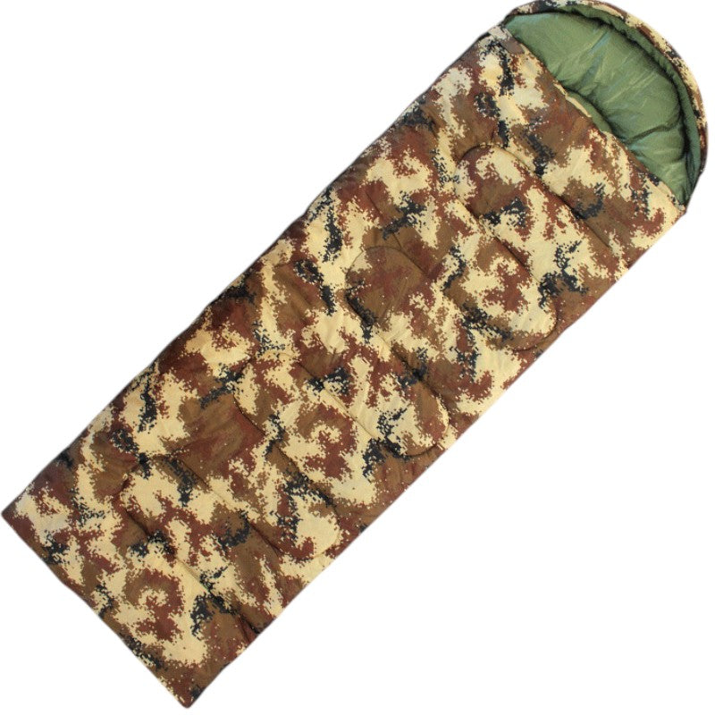Camouflage military sleeping bag
