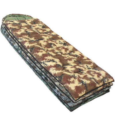 Camouflage military sleeping bag