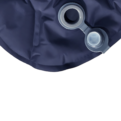 Camping air bed self inflating