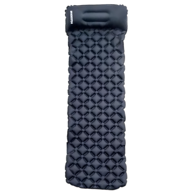 Camping air bed self inflating