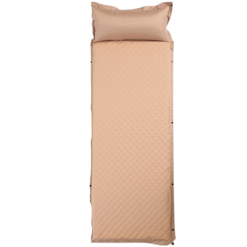 Camping bed self inflating for three